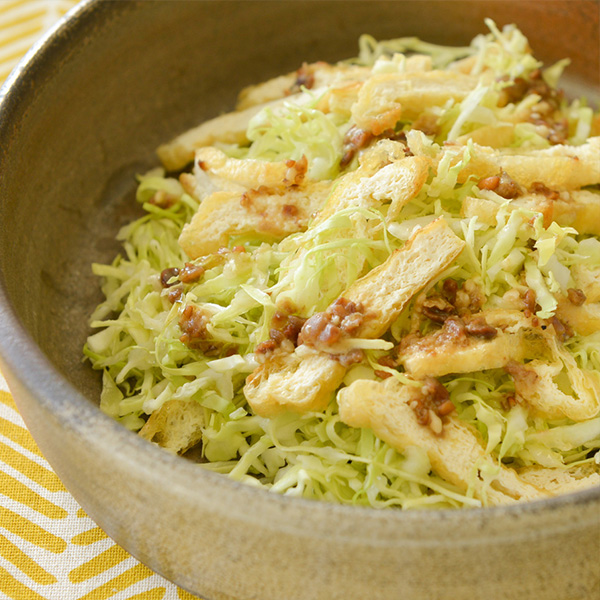 キャベツのもろみサラダ
