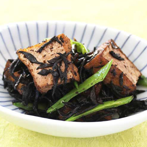 厚揚げとひじき煮