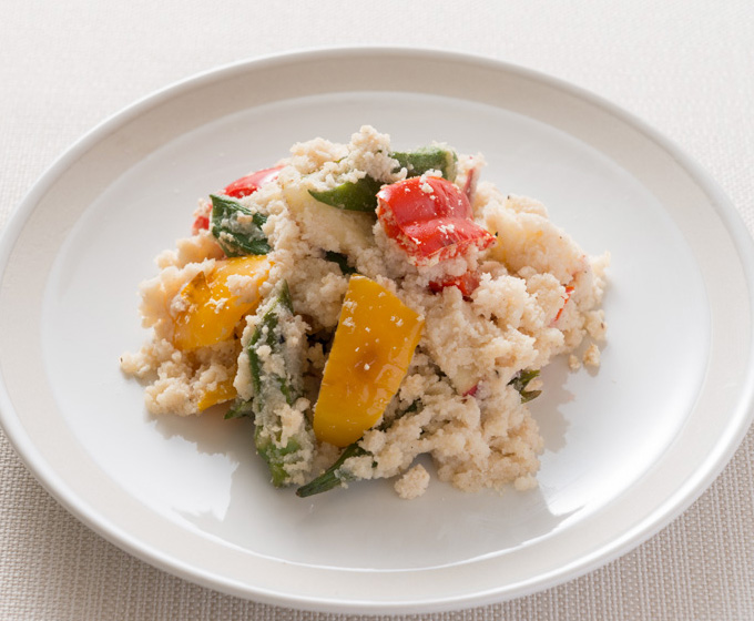 おからパウダーレシピ 彩りおからサラダ