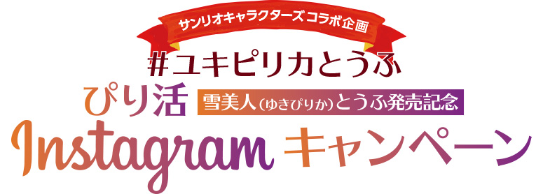 サンリオキャラクターズコラボ企画インスタグラムキャンペーン